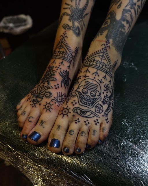 Feet Tattoo