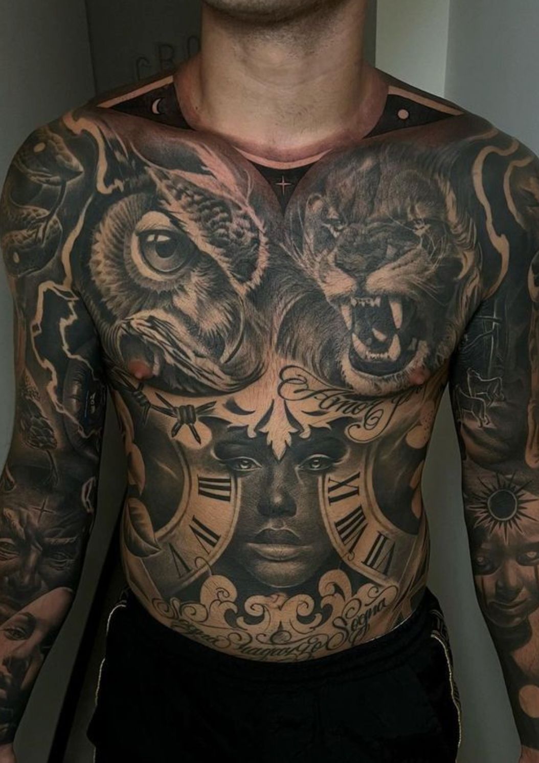 Full Front Tattoo