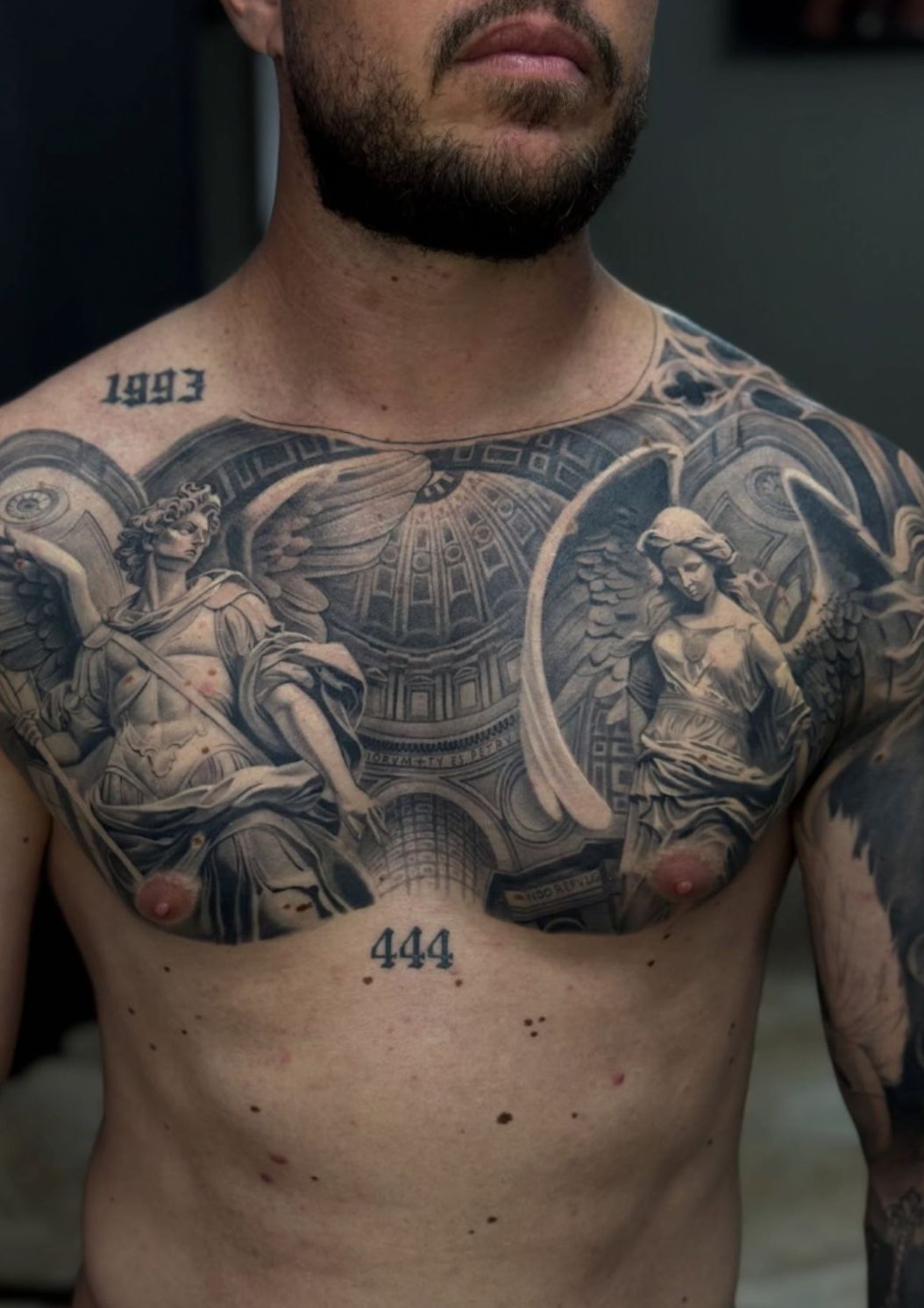 Full Chest Tattoo