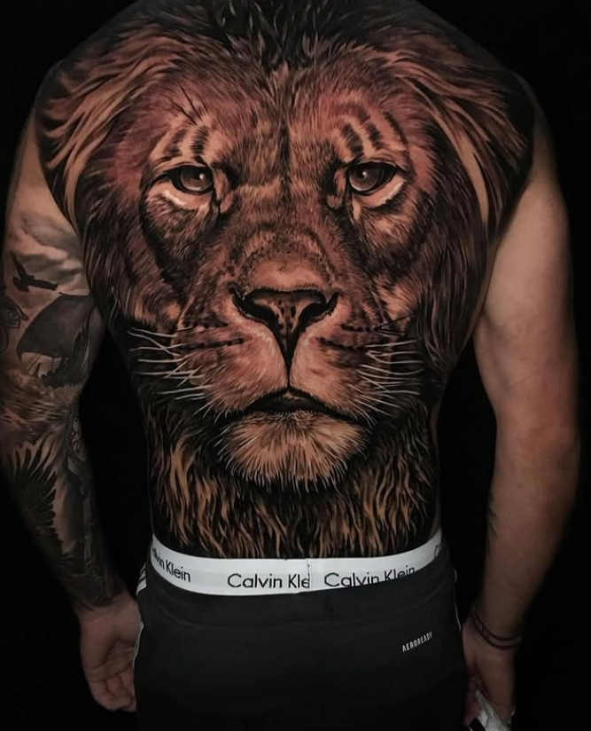 Full Back Tattoo